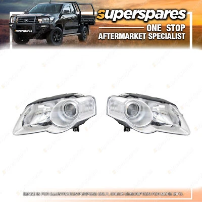 Right & Left Headlight for Volkswagen Passat B6 3C 07/2005-05/2011 - image 1 of 2