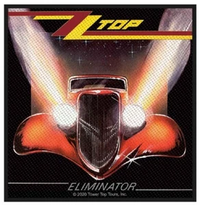 ZZ TOP - Eliminator Patch Aufnäher 10x10cm - Picture 1 of 1