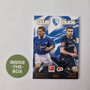 Wosz Stöger Bochum Topps 60 Years 2023 24 Club Duos VfL Dariusz Kevin - Bild 1 von 1