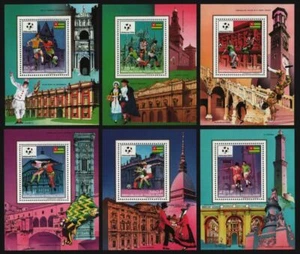 Togo 1989 - Mi-Nr. Bloque 312-317 A ** - MNH - Fútbol / Fútbol - Imagen 1 de 1