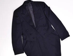 Vintage Christian Dior Monsieur Men's PIano Jacket Navy Peak Size 38R - Picture 1 of 13