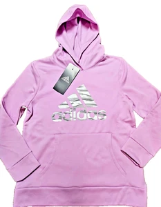 New Girl's ADIDAS Youth Hoodie Color Pink Size XL (16) - Picture 1 of 4