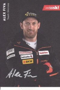 Alex FIVA - Schweiz, Gold WM 2021 Skicross, Original-Autogramm! - Picture 1 of 1
