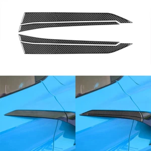 Carbon Fiber Exterior Side Door Handle Frame Trim For Corvette C8 2020-24 - Imagen 1 de 12