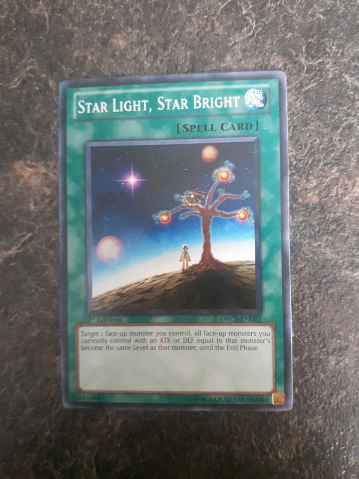 Star Light Star Bright Spell 1st Edition YuGiOh Card ORCS-EN052 - Image 1 of 2