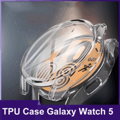 For Samsung Galaxy Watch 5 40/44mm TPU Full Protect Screen Protector Case Cover - Image 1 of 4