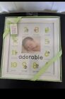 Carter's Adorable-My First Year Baby Photo Collage Frame Plastic Gift Box