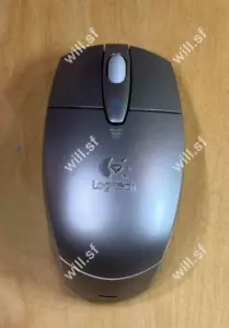 Logitech V270 M-RBB93 Silber Kabellose Bluetooth Maus - für Ersatzteile / Reparatur - Bild 1 von 2