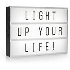 Smartwares LED Leuchtkasten A3 42 x 30cm 6 x AA Batterie 85 Buchstaben  UVP 42€