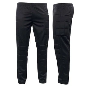 GOALKEEPER PADDED BOTTOMS GOALIE PANTS TROUSERS KIDS JUNIOR YOUTH ADULT - Picture 1 of 6