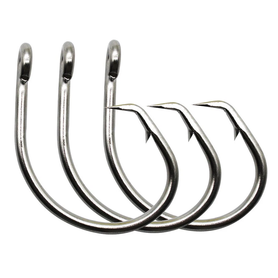 39960 Amo da pesca Circle Squaliper tonno d'acqua salata acciaio inossidabile - Immagine 1 di 4