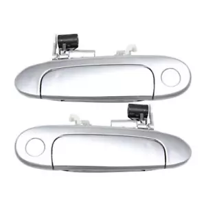 Pair Front Exterior Door Handle fit for Toyota Echo 2000-05 - Picture 1 of 6