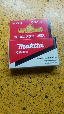 MAKITA CB-132 194984-3 JUEGO DE 2 CEPILLOS CARBÓN PZ KP0810 CEPILLADORA ORIGINAL Foto 1 de 3