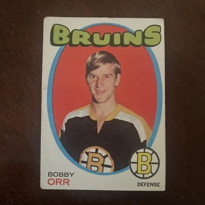 1971 OPC O-PEE-CHEE 100 BOBBY ORR KSA 9 100% FACTORY CUT PACK FRESH HIGH QUALITY - Image 1 of 2