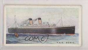 1924 ITC of Canada Merchant Ships of the World Tobacco TSS Doric #45 0t5
