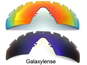 Replacement Lens For Oakley Si Ballistic M Frame 2.0 Z87 VENTED Blue/Red Polariz - Picture 1 of 5