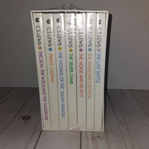 Vintage Die Chroniken von Narnia 7-Book Box Set 1970 C.S. Lewis Sealed Selten Neu - Bild 1 von 11