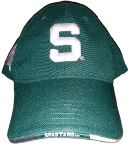 NCAA Michigan State Spartans Green Hat Cap Adult Unisex OSFA By Steve & Barry's - Picture 1 of 5