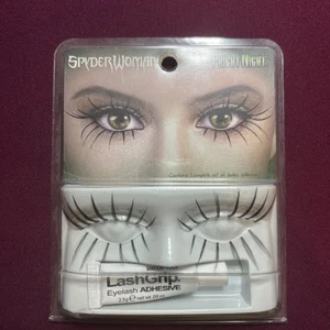 Fright Night Spyder Woman Lashes New Package with Lashes & Adhesive - Picture 1 of 3