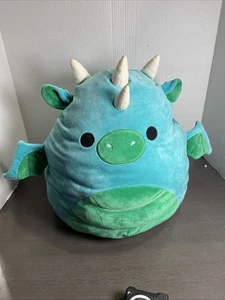 Peluche Squishmallows Dalton Il Drago 16 Pollici - 640202 Morbido Abbraccio Originale - Foto 1 di 5