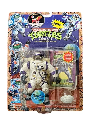 1994 TMNT Astronauts Apollo 11 Touchdown Donatello Playmates Figure HIGH GRADE - Image 1 of 4