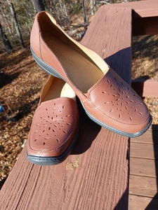 Hotter Damen Slipper Leder Halbschuh Größe 7 Hergestellt in England - Bild 1 von 9