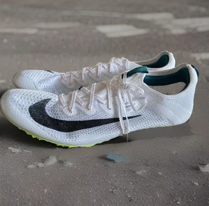 Nike Zoom Superfly Elite 2 Herren Track Spikes weiß/helle Fichte FZ9662 100 Größe 14 - Bild 1 von 12