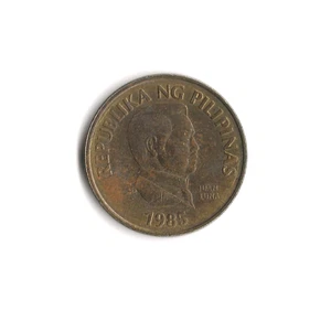 1985 Philippines - 25 Sentimos - 953 - Brass - 3.8g - Picture 1 of 2