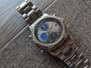 Vintage Seiko 7T32-6C09 Sports 150 Grau Herren Quarz Chronograph Armbanduhr - Bild 1 von 6