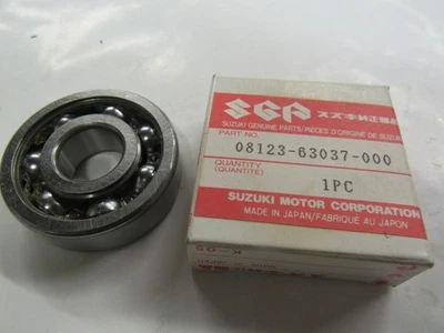 Cojinete de rueda trasera Suzuki GS1000G 850G 650G 1100G VZ800 GV1200 OEM # 08123-63037 Foto 1 de 2