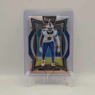 2024 Panini Select - Concourse Kaiir Elam #8 Silver Prizm Die-Cut - Image 1 of 2