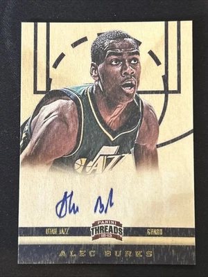 Alec Burks 2012-13 Panini Threads Rookie Autograph Auto On Card #160 Mint Cond - Image 1 of 2