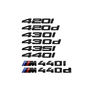 BMW 4-Series Rear Lettering Emblem Badge Logo - Picture 1 of 1