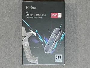 Netac US9 Metal Dual Interface OTG USB Flash Drive 512GB USB 3.2 Gen 2 - Afbeelding 1 van 4