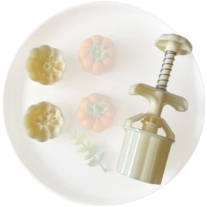 Pumpkin Shape Mooncakes Molds 50g Capacity Stamps for Autumn Festival Baking - Picture 1 of 8
