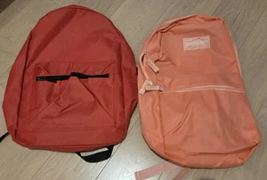 Lot of 2 Backpacks - Never Used (Trailmaker & Other) - Red & Pink - Picture 1 of 3