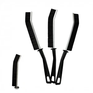 Long Handle Crevice Cleaning Brush 3pcs Stain Removal for Bathroom Grooves - Picture 1 of 21