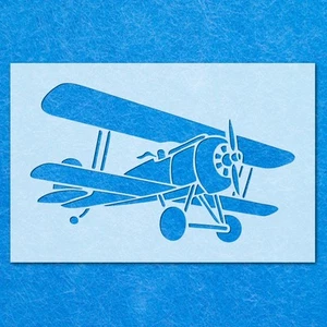 Plantilla de avión de hélice de colección, aerógrafo Mylar pintura arte de pared artesanías - Imagen 1 de 30