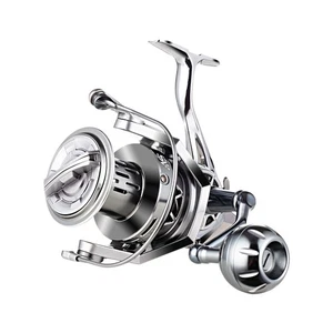 Spinning Reel 12000 Aluminum Frame Surf Fishing Reels,Carbon Fiber Drag 55LB ... - Picture 1 of 8