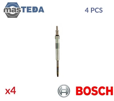 0 250 212 014 GLÜHKERZE GLÜHKERZEN BOSCH 4PCS FÜR SMART FORTWO,CITY-COUPE - Image 1 of 4