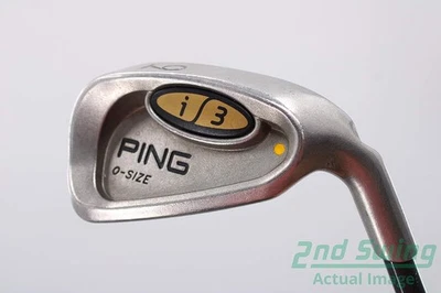 Ping i3 Gran Tamaño Plancha Única 9 Hierro Grafito Regular Derecho Punto Amarillo 35.5 pulgadas Foto 1 de 4