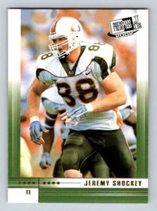 Press Pass JE 2002 First Down #FD12 Jeremy Shockey - Imagen 1 de 2