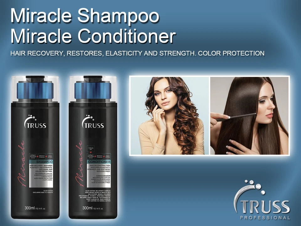 TRUSS PROFESSIONAL Miracle Shampoo / Miracle Conditioner 300 ml / 10.14 Fl.Oz - Image 1 of 2