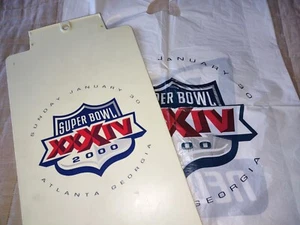 Super Bowl XXXIV (2000) clipboard and bag - Picture 1 of 11
