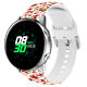 Xmas Silicone Sport Band Strap For Samsung Galaxy Watch 4 40/44mm Classic Active