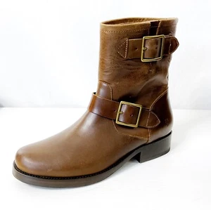 Frye Vicky Buckle Boot Leather New - Picture 1 of 3
