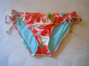 Athena Floral Bikini Swim Bottoms Women's Size 8 NWT - Picture 1 of 5