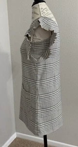 GB Girls Size Large 12-14 Plaid Jumper Dress With Pockets - Picture 1 of 11