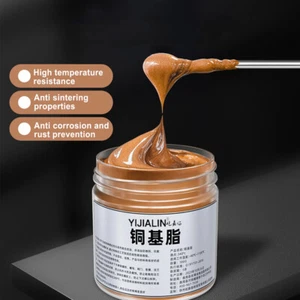 100g Car Brake Copper Grease Anti-Seize Thread Grease Maintenance Lubricant Tool - Picture 1 of 10