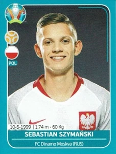 Panini Euro EM 2020 Preview Adesivo Polonia POL 25 Sebastian Szymanski - Picture 1 of 1